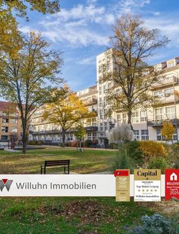 Demnächst bezugsfrei! Wohnjuwel: LOFT-Wohnung | Balkon l EBK l 2 TG-Stellplätze l Wellnessbereich - Leipzig