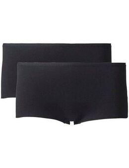 CALIDA Panty Benefit Women (2er Pack) elastisch, Baumwoll-Mix, Single Jersey Qualität, weich