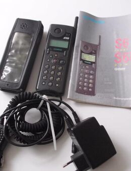 Siemens Handy S6D mit Leder-Hülle und Original Handbuch - Saarbrücken