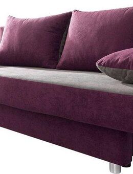 COLLECTION AB Schlafsofa Ulla inkl. Bettfunktion und Bettkasten, Schlafsofa,Bettfunktion,Bettkasten,inkl. Rückenkissen,Armlehnekissen