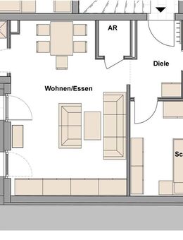 Neubau - 2-Zimmer-Wohnung mit Balkon in zentraler Lage! - Ansbach