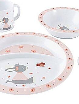 Sterntaler® Kindergeschirr-Set Emmi Girl (5-tlg), Polypropylen
