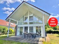 HORN IMMOBILIEN ++ Röbel an der Müritz Ferienhaus mit Kamin, Sauna und Einbauküche in Randlage - Röbel (Müritz)