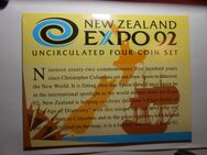 Münzen Neuseeland Expo 92 5 Dollar-Münzen Set Unzirkuliert Stempelglaz - Cottbus
