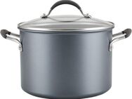Circulon Kochtopf Circulon A1 Kochtopf, 24 cm, 7,6 Liter, Aluminium, Edelstahl (1-tlg), dreilagig beschichtet, kratzfest, spülmaschinenfest