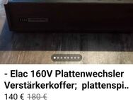 Elac 160V Plattenwechsler, Verstärkerkoffer, Plattenspieler - Kassel