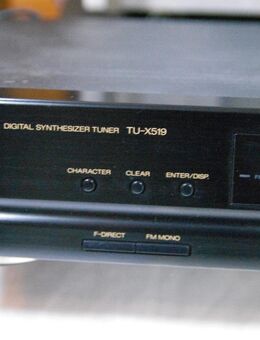 TUNER - Radio - SANSUI - TU-X519 Tuner Sansui - Top Modell mit System Controll in Out inkl. Anleitung inkl. Dipol Antenne - Dübendorf