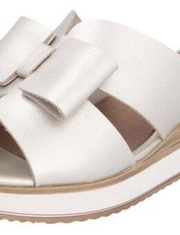 Remonte Pantolette, Keilabsatz, Sommerschuh mit schöner Zierschleife