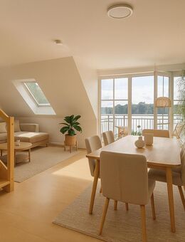 Maisonette mit herrlichem Blick auf den Ruppiner See - Neuruppin