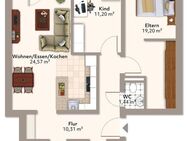 Schweich: kompakte 3-Zimmer Neubau-Wohnung - Schweich