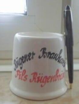 Porzellankrug Bierkrug Rügener Brauhaus Rügen Pils - Bottrop