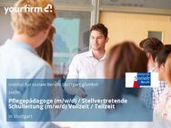 Pflegepädagoge (m/w/d) / Stellvertretende Schulleitung (m/w/d) Vollzeit / Teilzeit - Stuttgart