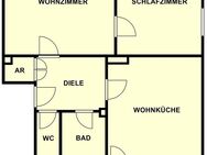 Hell-Geräumig-Zentral: Renovierte 2- Zimmer-Wohnung in Linz - Linz (Rhein)