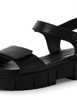 Tamaris Sandalette, Plateau, Riemchensandale, Sommerschuh mit Klettverschlüssen