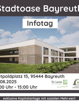 ****STADTOASE BAYREUTH**** Kapitalanlage, Betreuungsimmobilie - Bayreuth