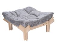 Natural Paradise Kuschelbett Vinca - hellgrau
