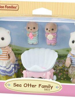 Sylvanian Families Spielfigur Sylvanian Families Seeotter Familie (5803)