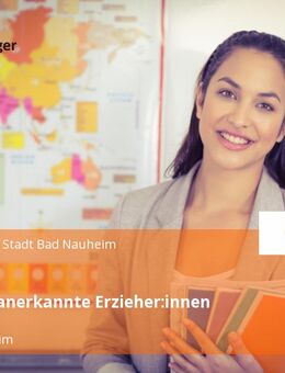 Staatlich anerkannte Erzieher:innen - Bad Nauheim