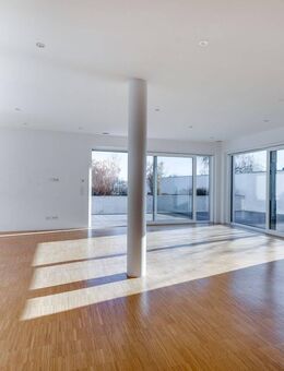AIGNER-Neuwertige Doppelhaushälfte in Olching mit viel Lichteinfall und großzügigem Garten - Olching