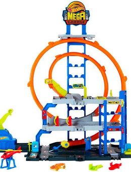 Hot Wheels Spiel-Parkgarage City Mega Looping Garage