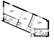 Erstbezug nach Sanierung: 2-Zimmer Souterrain im Huhnfeld - Schlüchtern - Schlüchtern