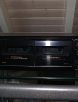 Sony Stereo-Doppel-Cassetten-Deck, TC-WE405, schwarz - Königswinter