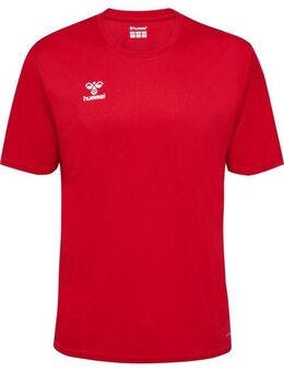 hummel Trainingsshirt HMLESSENTIAL JERSEY S/S (1-tlg) atmungsaktiv & schnell trocknend