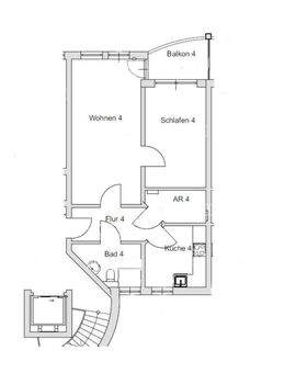 Seniorengerechte 2-Raumwohnung - Wernigerode