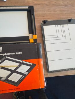 Vergrößerungs Kassette Hama 30 x 40, Kaiser 18 x 24 - Bibertal