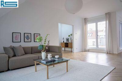 Toll geschnittene DG-Wohnung mit Luft-Wärmepumpe