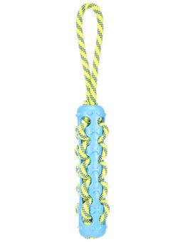 Flamingo Hundespielzeug Tofla Zerrseil und Stick - Ø 5 x L 40 cm