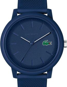 Lacoste Quarzuhr LACOSTE.12.12 2011172, Armbanduhr, Herrenuhr, Mineralglas, Silikonarmband