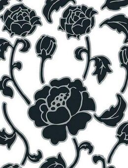 Komar Wandtattoo Tiffany - Größe 50 x 70 cm, selbstklebend, Wandsticker