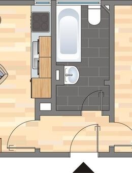 Demnächst frei! 1-Zimmer-Wohnung in Dortmund Körne - Dortmund