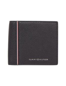 Tommy Hilfiger Geldbörse TH CORP CC AND COIN, Men Geldbeutel, Portemonnaie, Kartenetui mit bunten Streifen