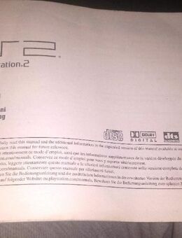 PS2 Playstation 2 Bedienungsanleitung - Zerbst (Anhalt) Zentrum