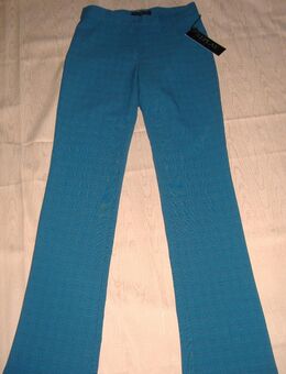 NEU mit ETIKETT * Anzug * Glenckeck- Karo * Hose "Replay" Italy * Gr. 27 * 32- 34/ XS * petrol- türkis * schwarz * - Riedlingen