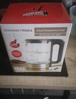 Glaswasserkocher mir blauem Licht, 1,7 Liter ungeöffnet - Mönchengladbach