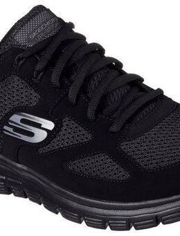 Skechers BURNS-AGOURA Sneaker im monochromen Look, Freizeitschuh, Halbschuh, Schnürschuh