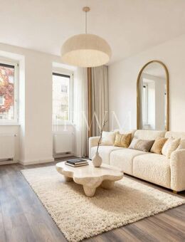 Wohnen im Herzen der Stadt - Charmante 2-Zimmer-Altbauwohnung mit Einbauküche - Stuttgart