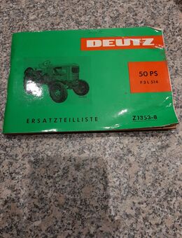 Ersatzteile Liste Deutz 50 PS - Büdingen