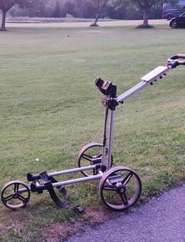 Golf Trolley Flat Cat 3-Rad Push - München