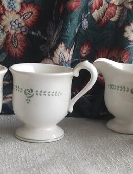 2 Kaffeebecher Zuckerdose und Milchkännchen von Gallo - Köln