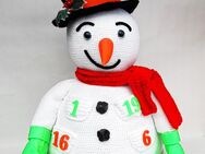 Adventskalender XXL Schneemann Nachtleuchtend selbst befüllen Advent Weihnachten Deko Dauerhaft - Walchum