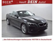 BMW 218 d Cabrio Advan NAVI+LED+SHZ+TEM+H&K+PDC+AHK+M - Bebra