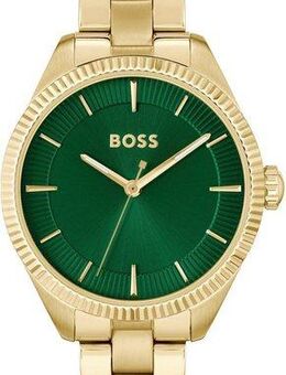 BOSS Quarzuhr SAGE 1502729, Damenuhr, Armbanduhr, analog, Edelstahlarmband