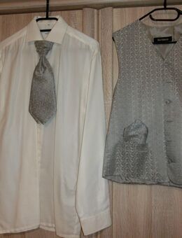 HOCHZEIT/ Weste/Plastron/Tuch/Hemd/ NEUwertig - Duisburg
