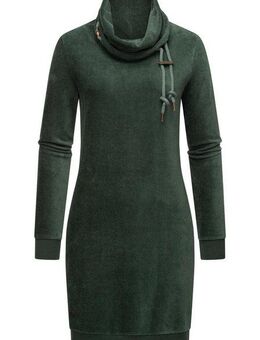 Ragwear Sweatkleid Chloe Velvet stylisches Langarmkleid in Samtoptik