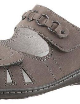 Waldläufer GARDA Pantolette, Keilabsatz, Sommerschuh, Schlappen mit Schmuckapplikation, Weite G