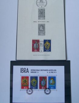 Briefmarken Bund, IBRA1973, ETB u. Souvenir - Erftstadt